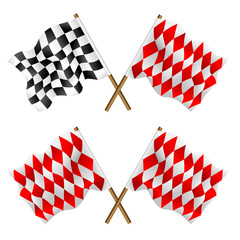 Monaco flag for competition