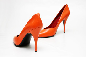 orange Pumps