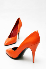 orange Pumps
