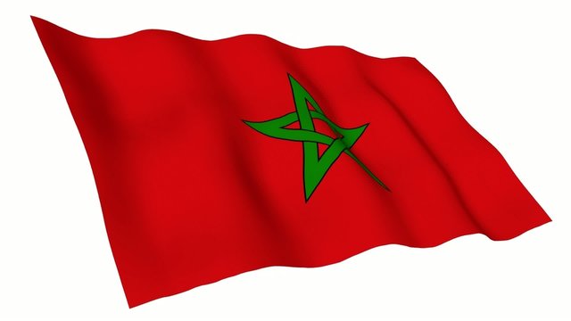 Morocco Animated Flag