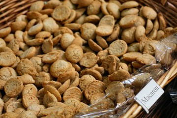 Biscuits macarons