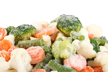 Fresh frozen vegetables