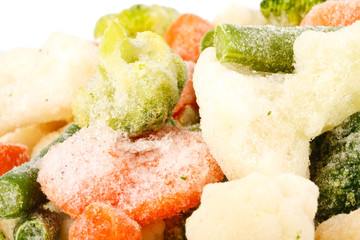 Fresh frozen vegetables