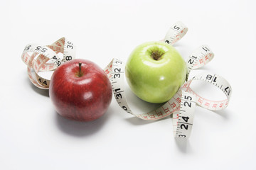 Apples and Tape Measure