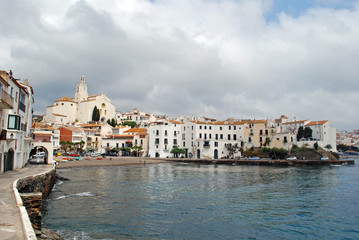 Fototapeta na wymiar Village de Cadaqués