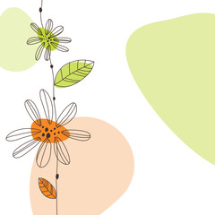 Obraz premium Greeting card