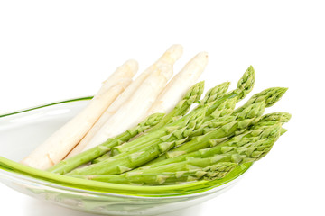 asparagus in bowl