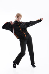 Naklejka premium Young Woman