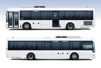 City Bus Side Profiles