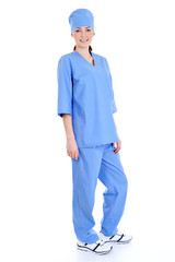 smiling female surgeon