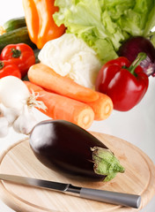 .fresh vegetables