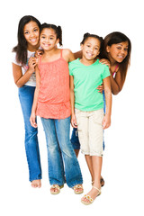 Obraz premium Happy friends standing