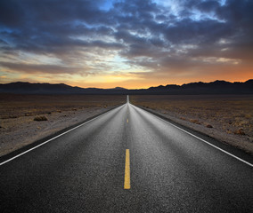 Desert Highway - Powered by Adobe