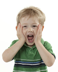Frightened Boy