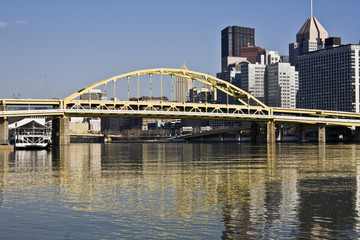 Downtown Pittsburgh accoss the river