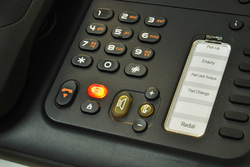 Desk Telephone Keypad