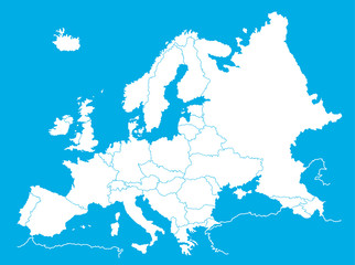 Europe Map (carte de l'europe)