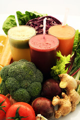 Natural vegetable juices