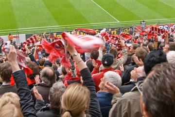 Fußball, Fans, Zuschauer, Köln