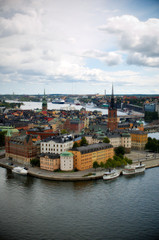 Obraz premium Riddarholmen island at Stockholm