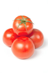 Four jucy tomatoes