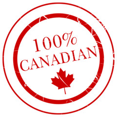 100% Canadian Rubber Stamp