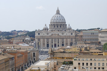 Fototapeta na wymiar Bazylika Świętego Piotra - Rzym