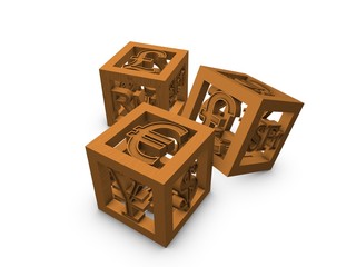 Currency cube