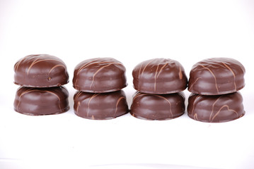 Small chocolate cakes