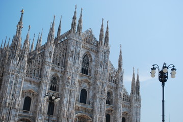 Fototapeta premium Duomo di Milano 3