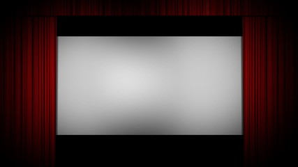 opening cinema curtains