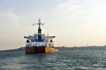 ship in Bosporus, Istanbul