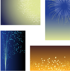 Fireworks backgrounds