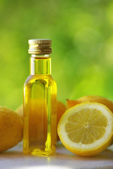 Lemons and olive oil.