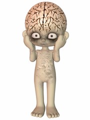 The Brain - Toon Figure
