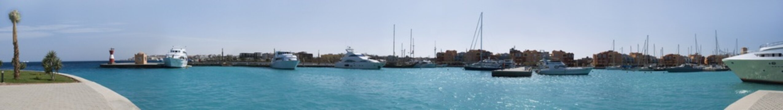 Hurghada Egypt  Marina Panorama