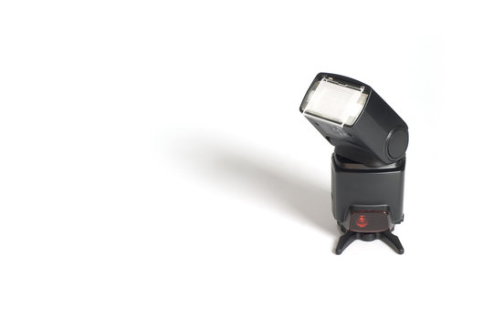 wireless flash with orientable head