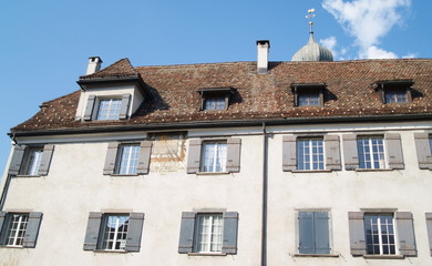 Fototapeta na wymiar façade de château