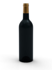 Bottle of red wine