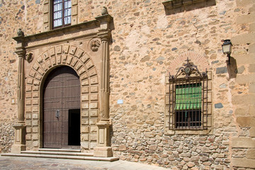 Casco antiguo de Caceres, Extremadura (Spain)