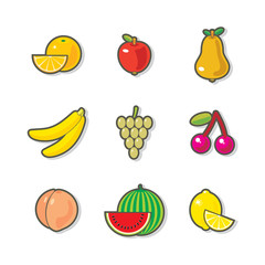 Fruits icons