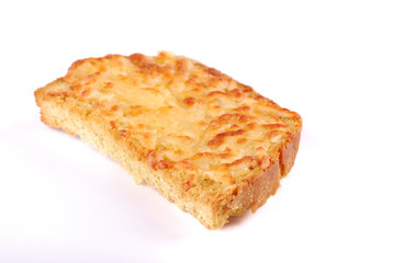 Sandwich with cheese for fast meal or a breakfast from coffee.