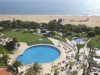 vilamoura strand luftbild