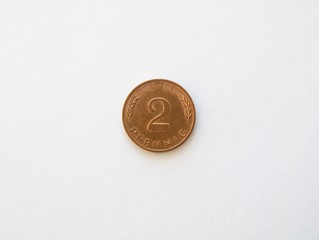 Zweipfennigstück Zahl