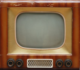old TV set