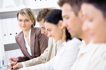 Obraz premium Business training