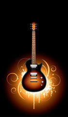 the fire guitar