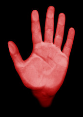 Rote Hand