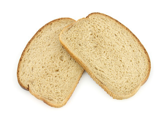 Two slices of rye bread