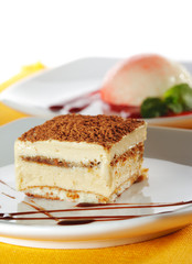 Dessert - Tiramisu Cheesecake